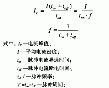 平均電流密度計算公式